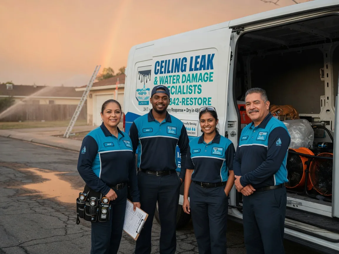 Ceiling Leak Cleanup company in Valier, PA
